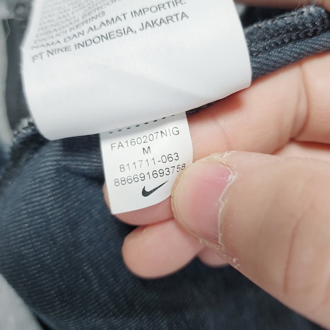 [85] 나이키 TECH FLEECE 회색 후드집업 상품이미지6