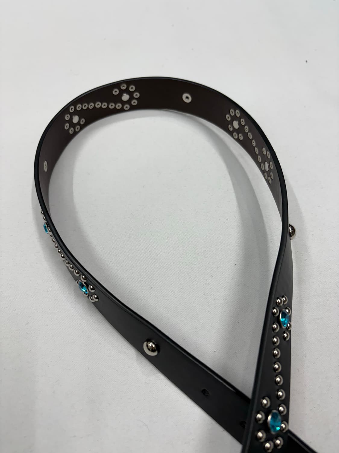 감마갤러리 웨스턴 블루비즈 스터드 벨트 상품이미지3