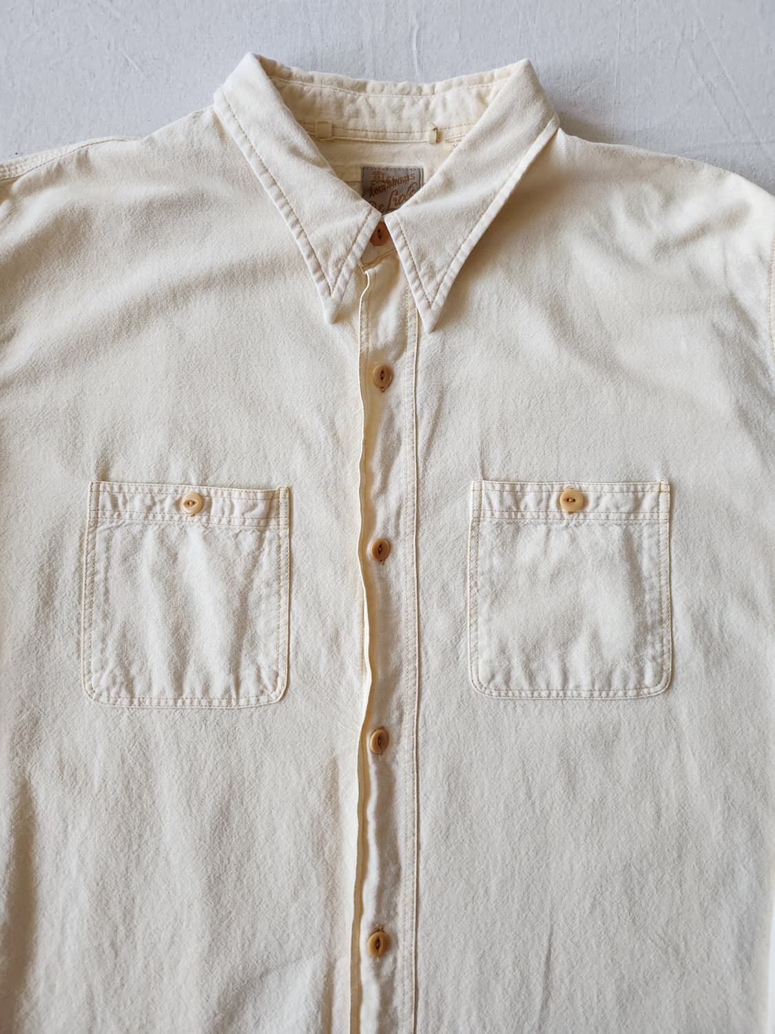 LVC deluxe brushed italian cotton shirt 상품이미지2