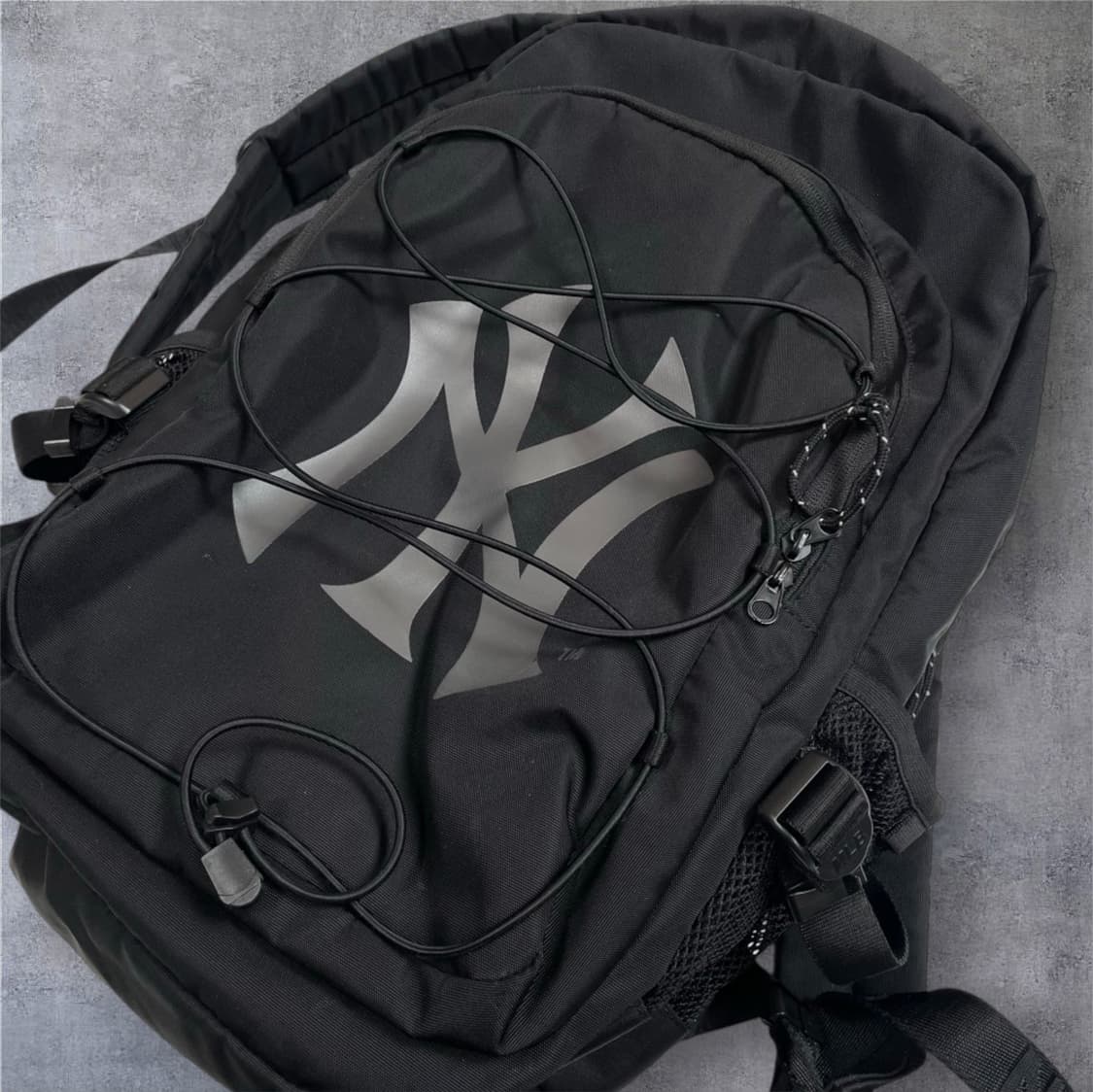 엠엘비 MLB 블랙 코듀라 3M 스트링 백팩 상품이미지6