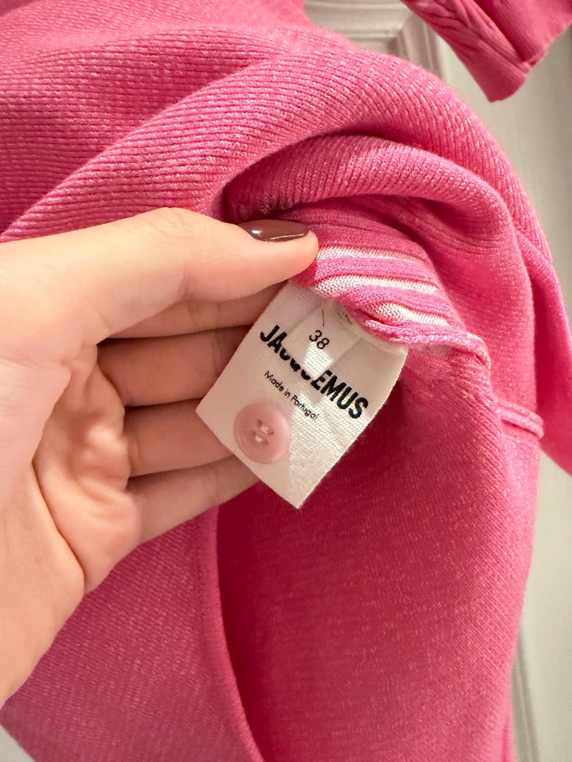 jacquemus 자크뮈스 바디수트 핑크 상품이미지5