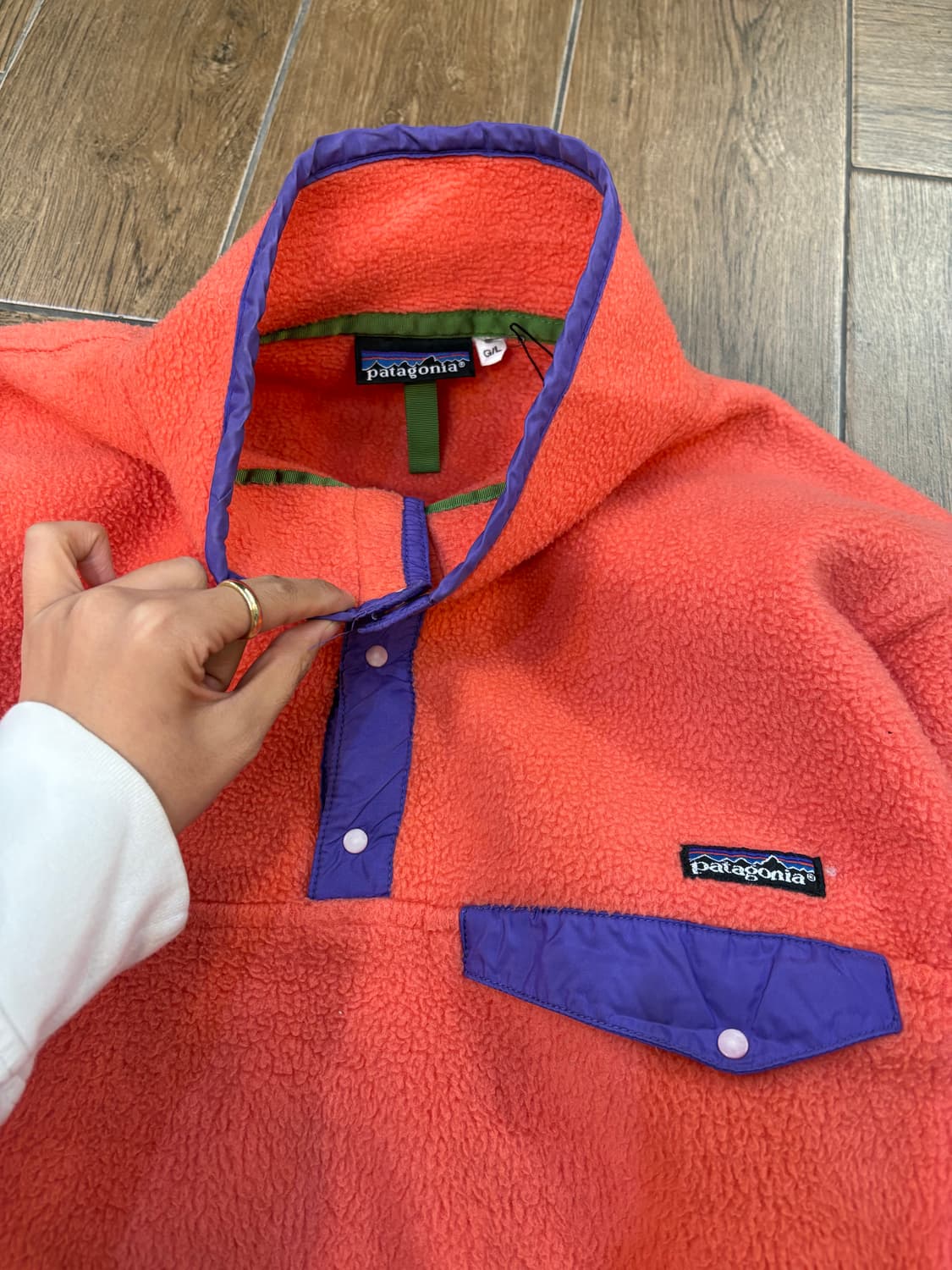 90s Patagonia Synchilla Fleece Pullove 상품이미지6