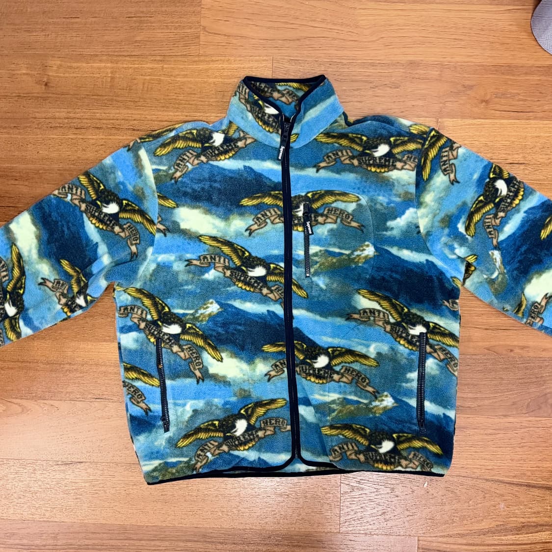 슈프림 & 안티히어로 플리스 자켓 xl 상품이미지2