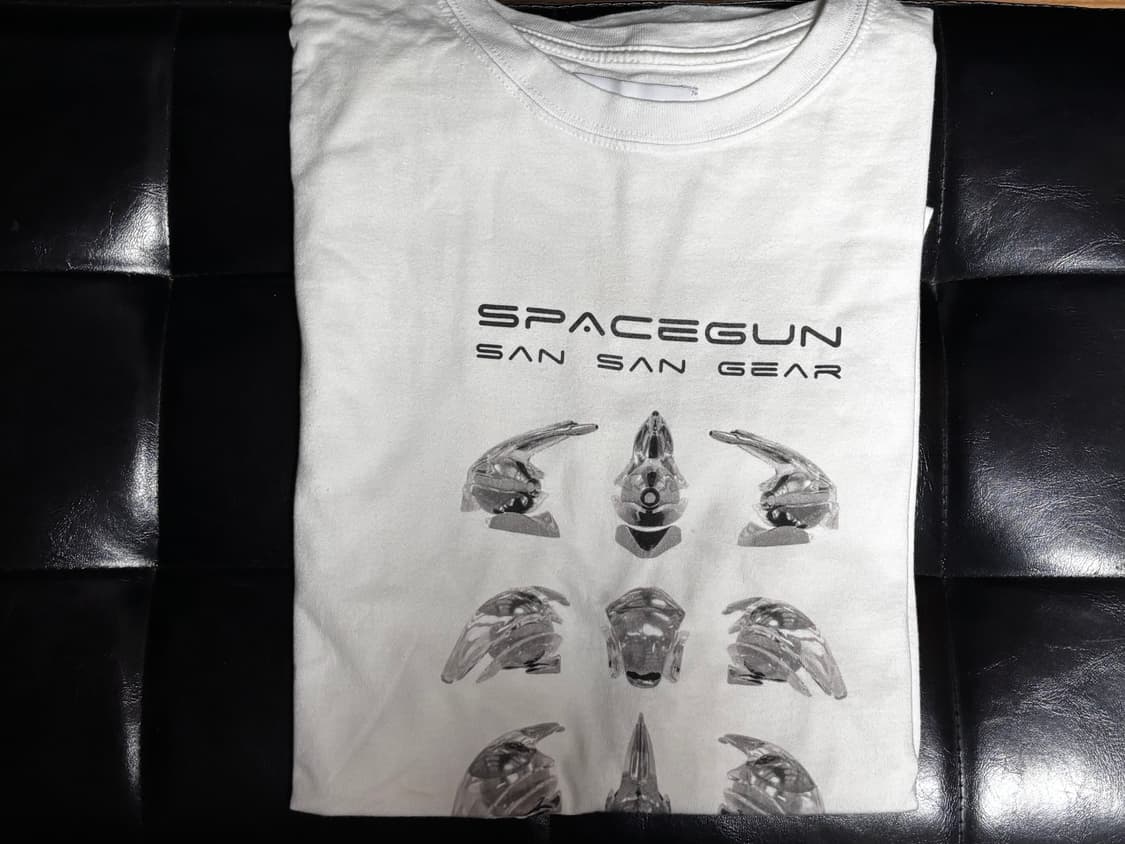 [1] 산산기어 22SS SPACE GUN OBJECT TEE-WHITE 상품이미지2