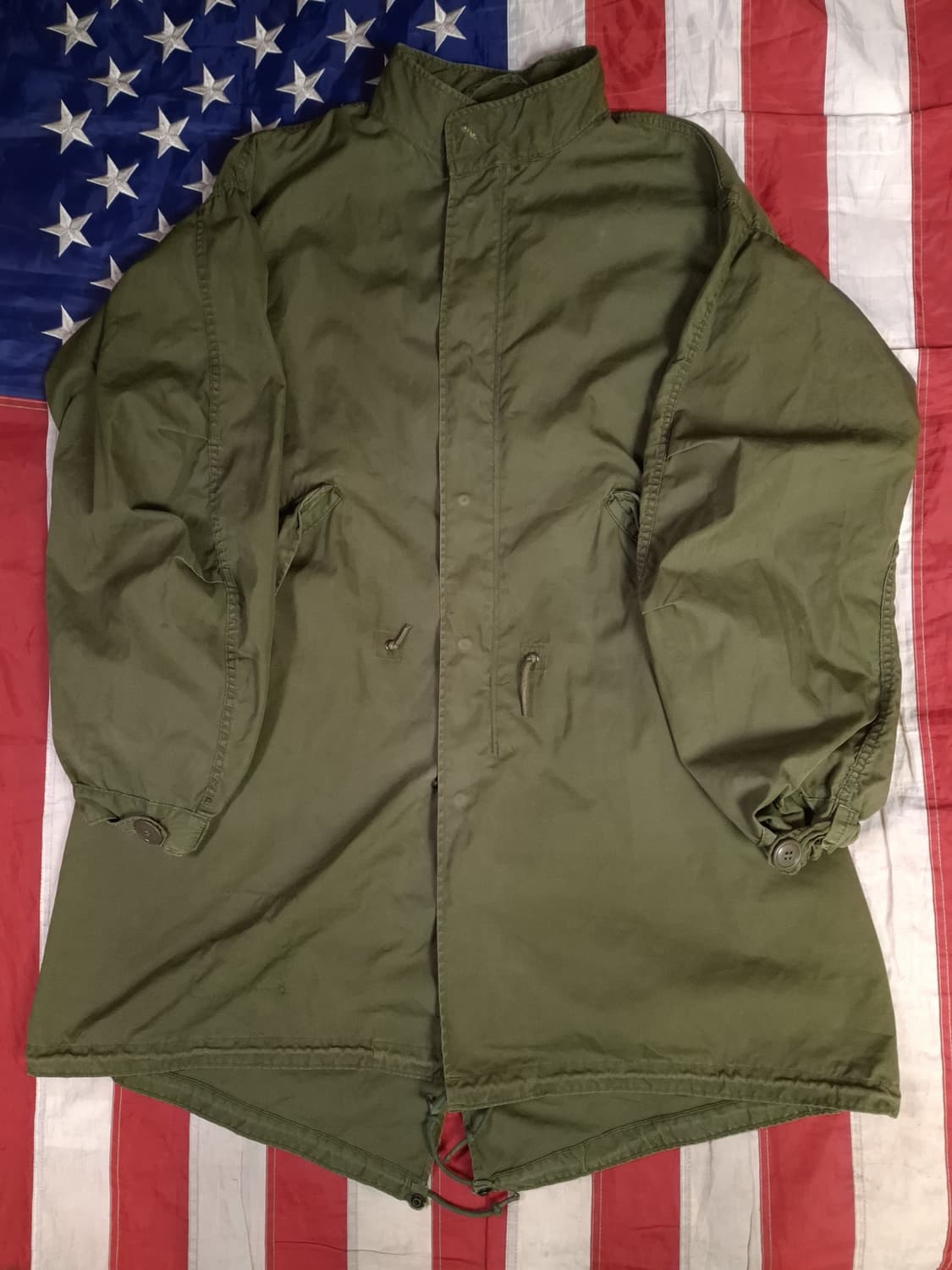 오리지날 미군 M-65 개파카 스몰사이즈 풀셋트 상품이미지4