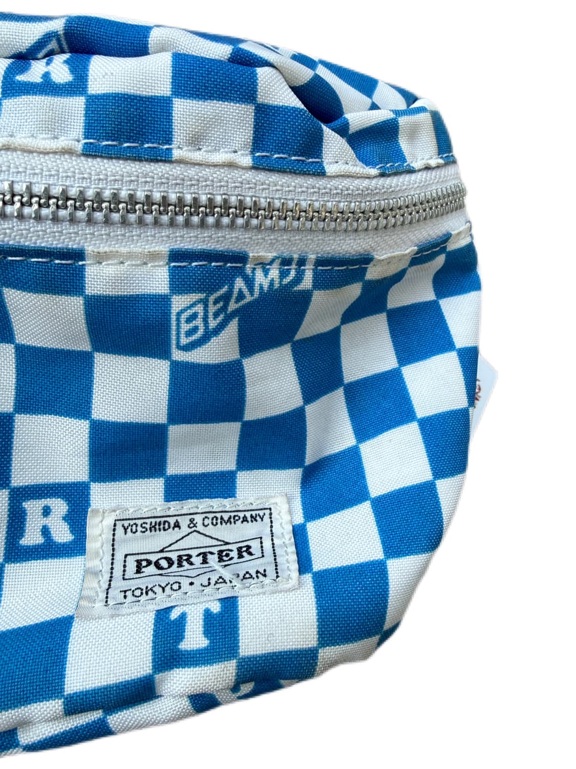 요시다포터 빔즈 체커보드 웨이스트백 상품이미지3