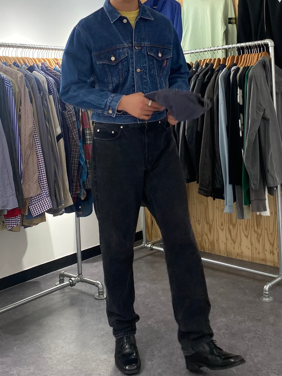 Wrangler 랭글러 3세대 데님 자켓 (일본산) 상품이미지3