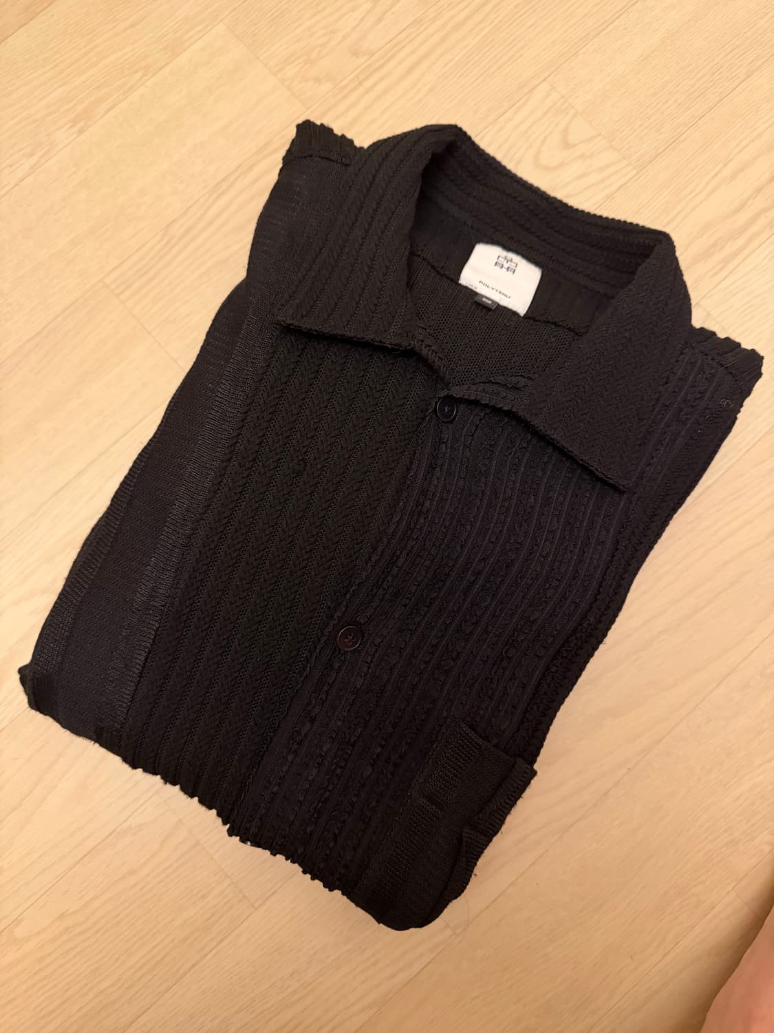 폴리테루 라셀 셔츠 2사이즈 상품이미지1