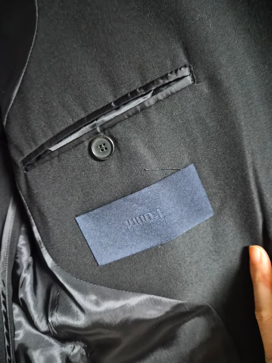 준지 크롭 블레이저 자켓 팝니다 우영미 타임옴므 솔리드옴므  상품이미지3