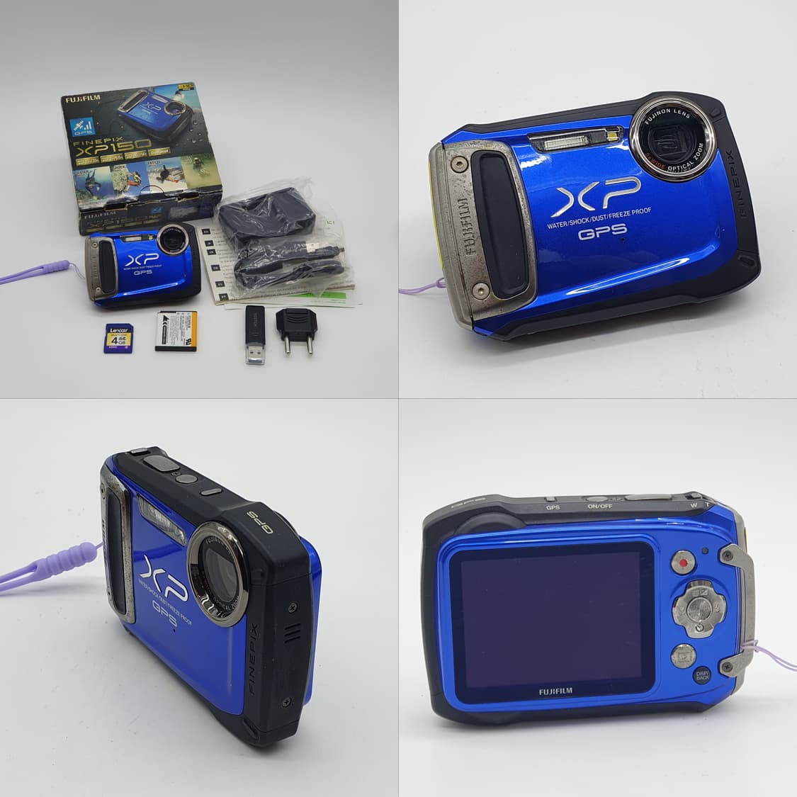 작례⭕️ 후지필름 XP150 + 박스  아쿠아 블루 메탈릭🌊  상품이미지2