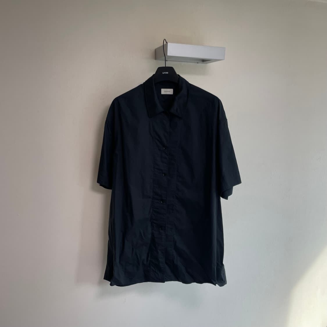 르메르 실크 포플린 3PS 셋업 다크네이비 상품이미지5