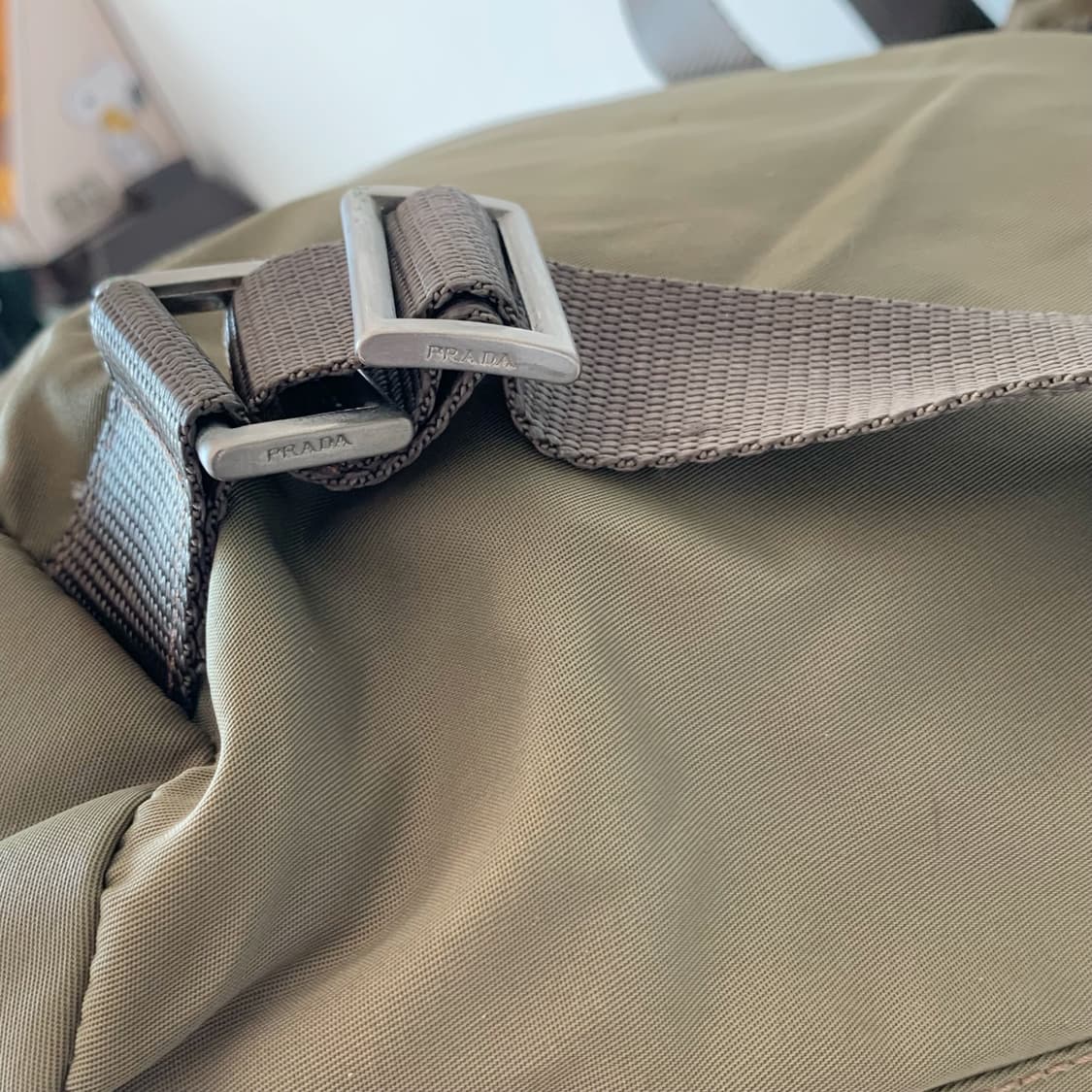 정품 빈티지 프라다 백팩 상품이미지4