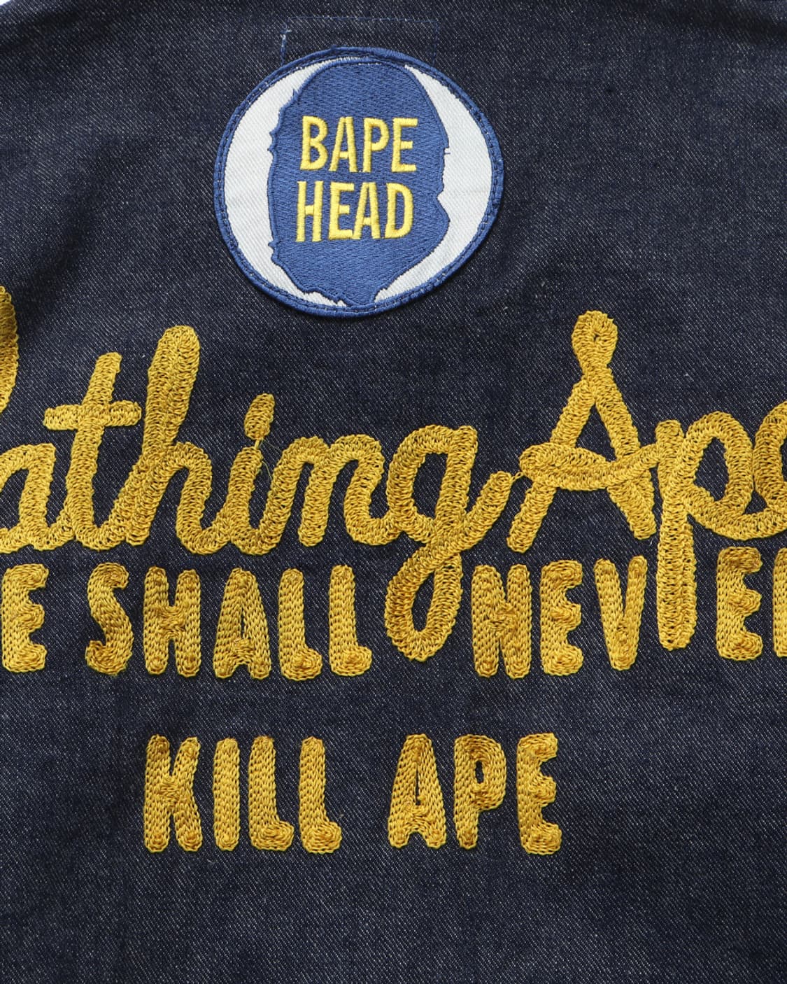 A BATHING APE Champion Denim Zip Jacket 상품이미지9