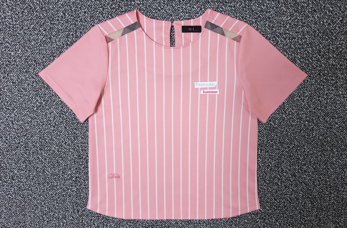 [무료배송][140]닥스 키즈 저지 스트라이프 반팔티 상품이미지1