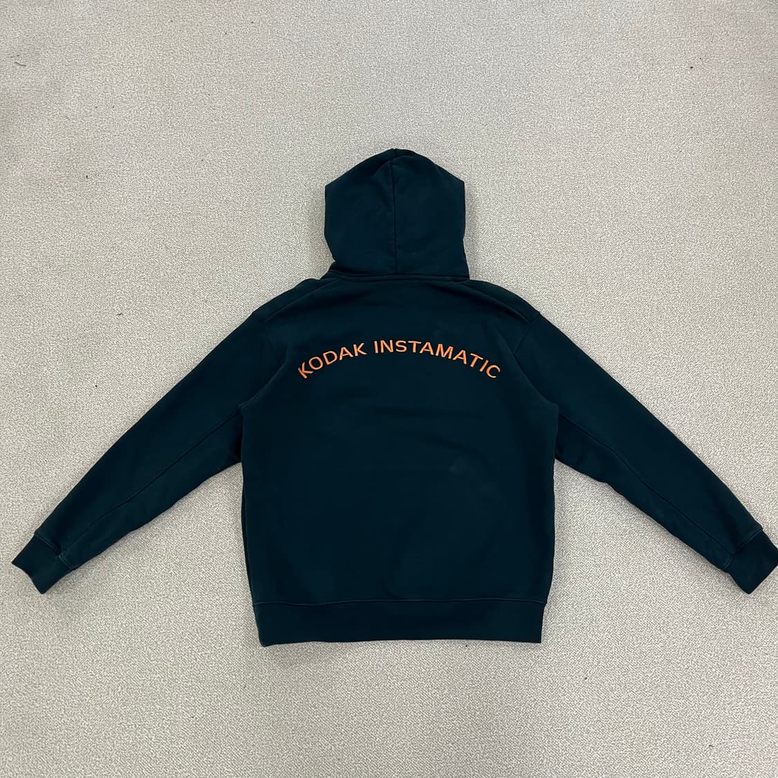 [S] 코닥 어패럴 레터링 후드티 그린 1219M2 상품이미지4