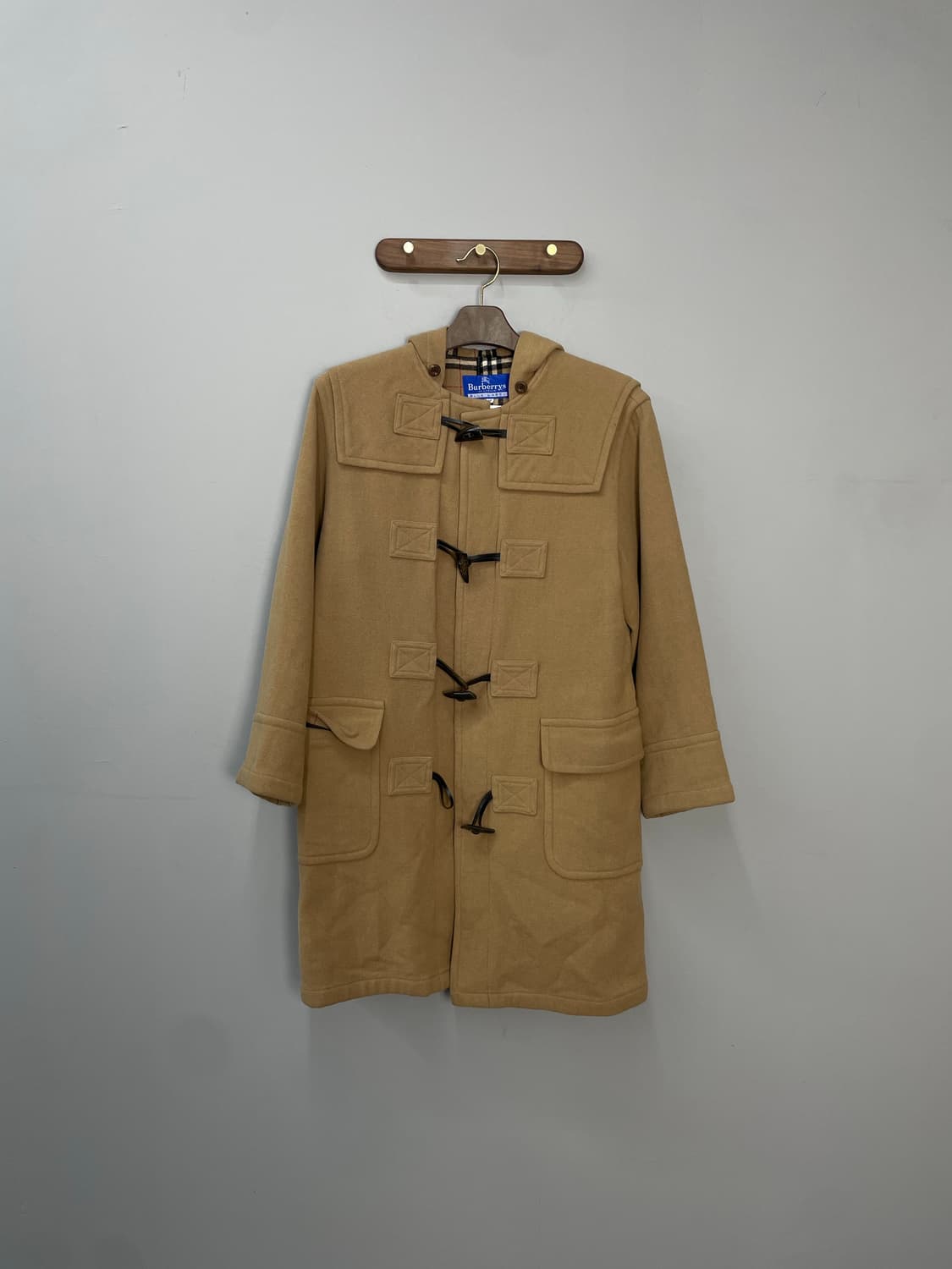 버버리 블루라벨 울 더플코트 H1139 상품이미지2