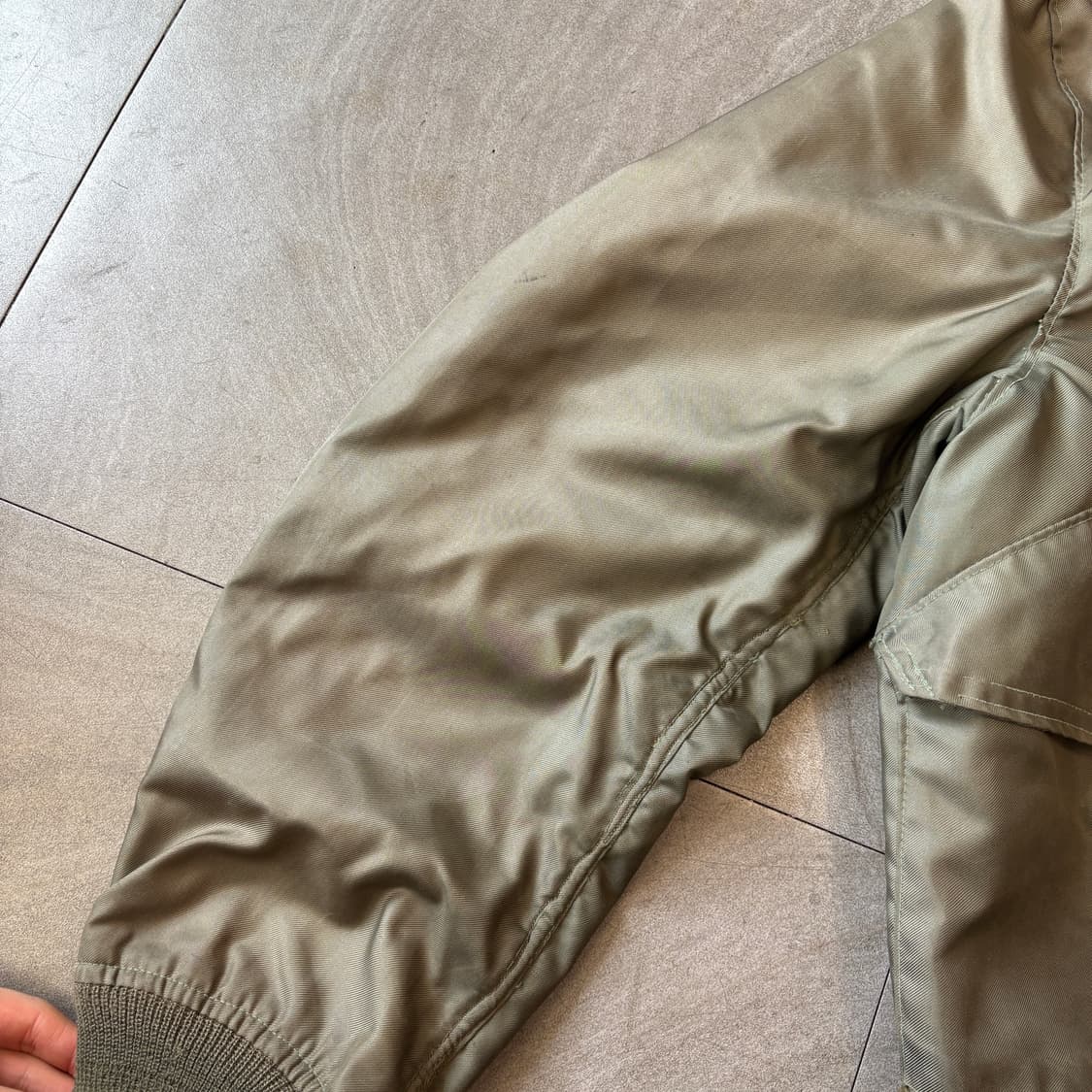 87년 생산 미 공군 플라이트 CWU-36 자켓 상품이미지6