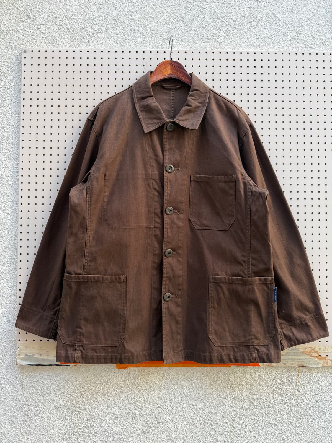 CHEVIGNON BROWN FRENCH WORK 쉐비뇽 프렌치워크자켓 상품이미지1