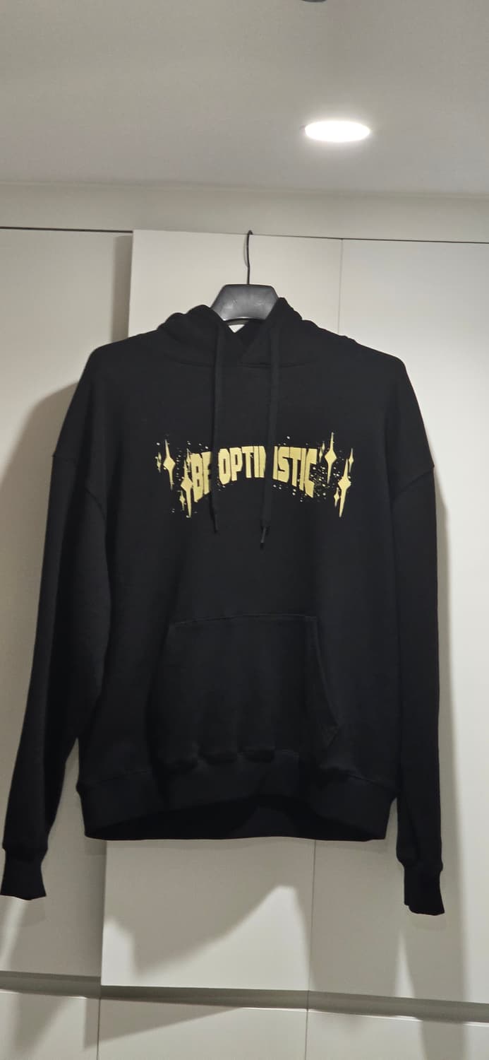 블랙골드 프린팅 오버핏 후드티 상품이미지2