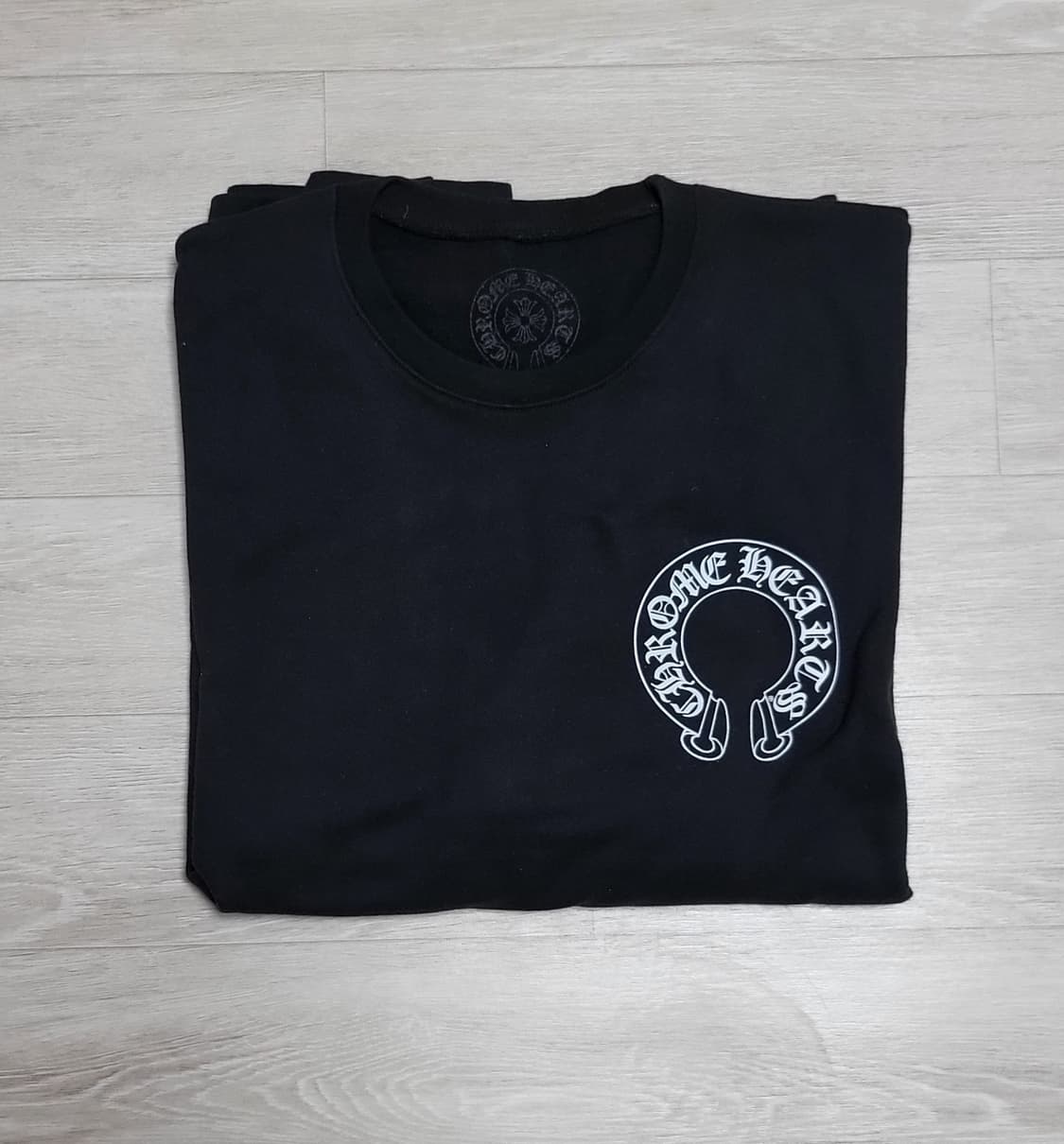 크롬하츠 홀스슈 맨투맨 황금사이즈 L 상품이미지9