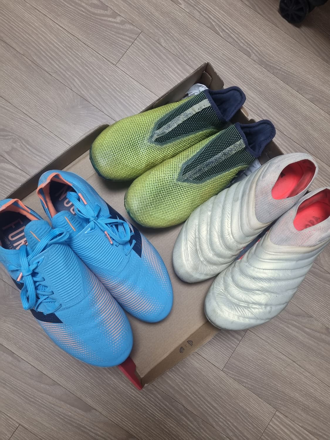 아디다스 뉴발란스 축구화 급처 상품이미지1