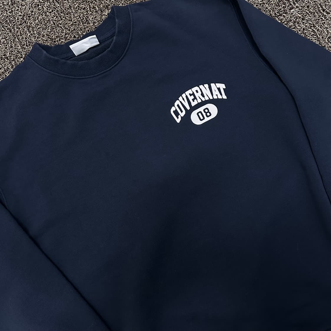 커버낫 맨투맨 네이비 95(M) 상품이미지2