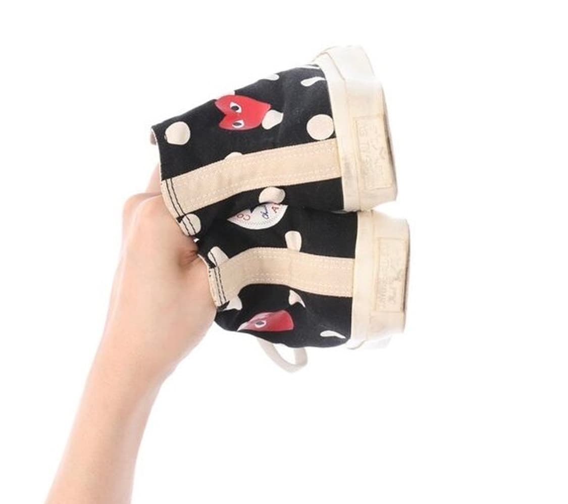 컨버스 X 꼼데가르송 코튼 스니커즈 상품이미지3