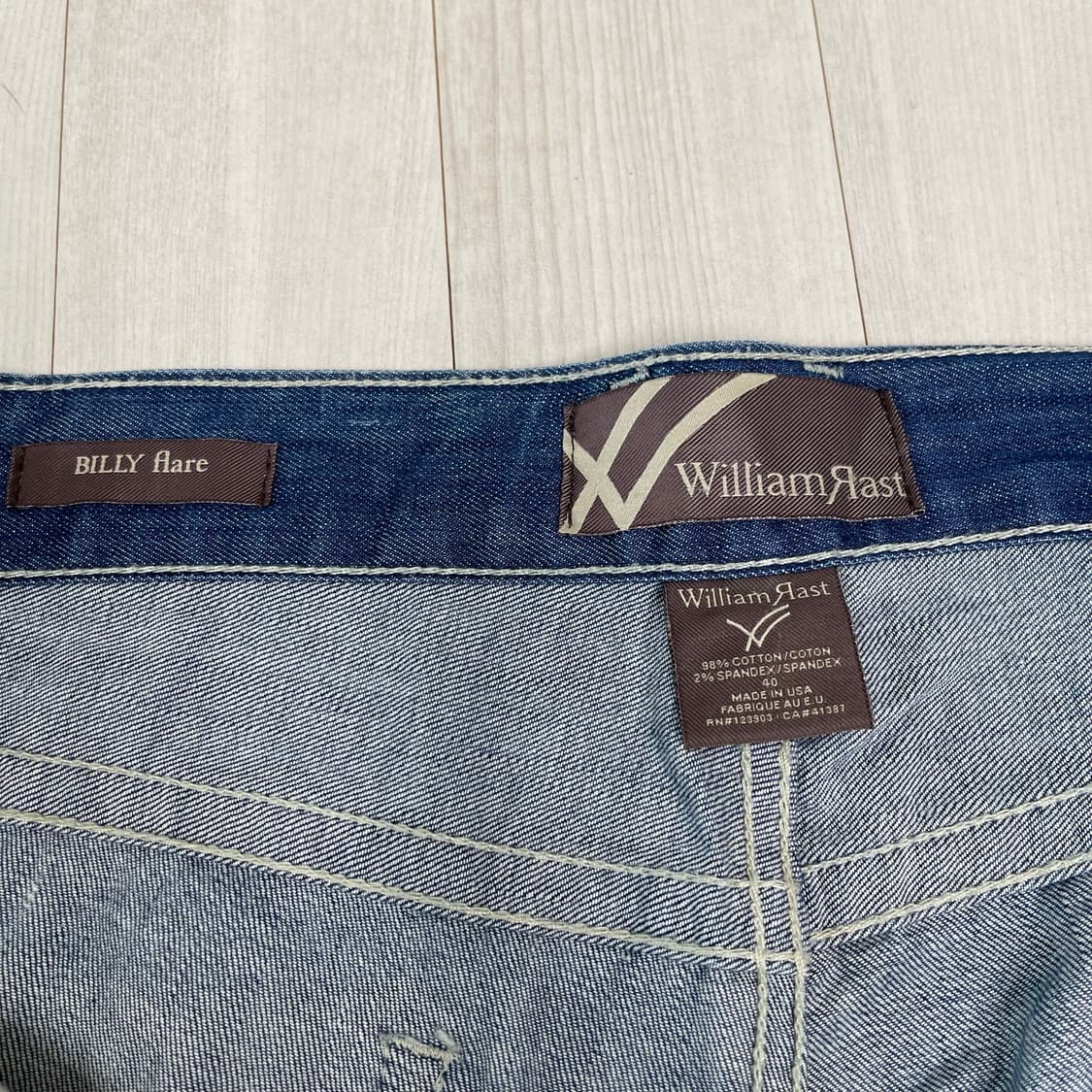 윌리엄라스트 데님 40인치 (Made in USA) 상품이미지6