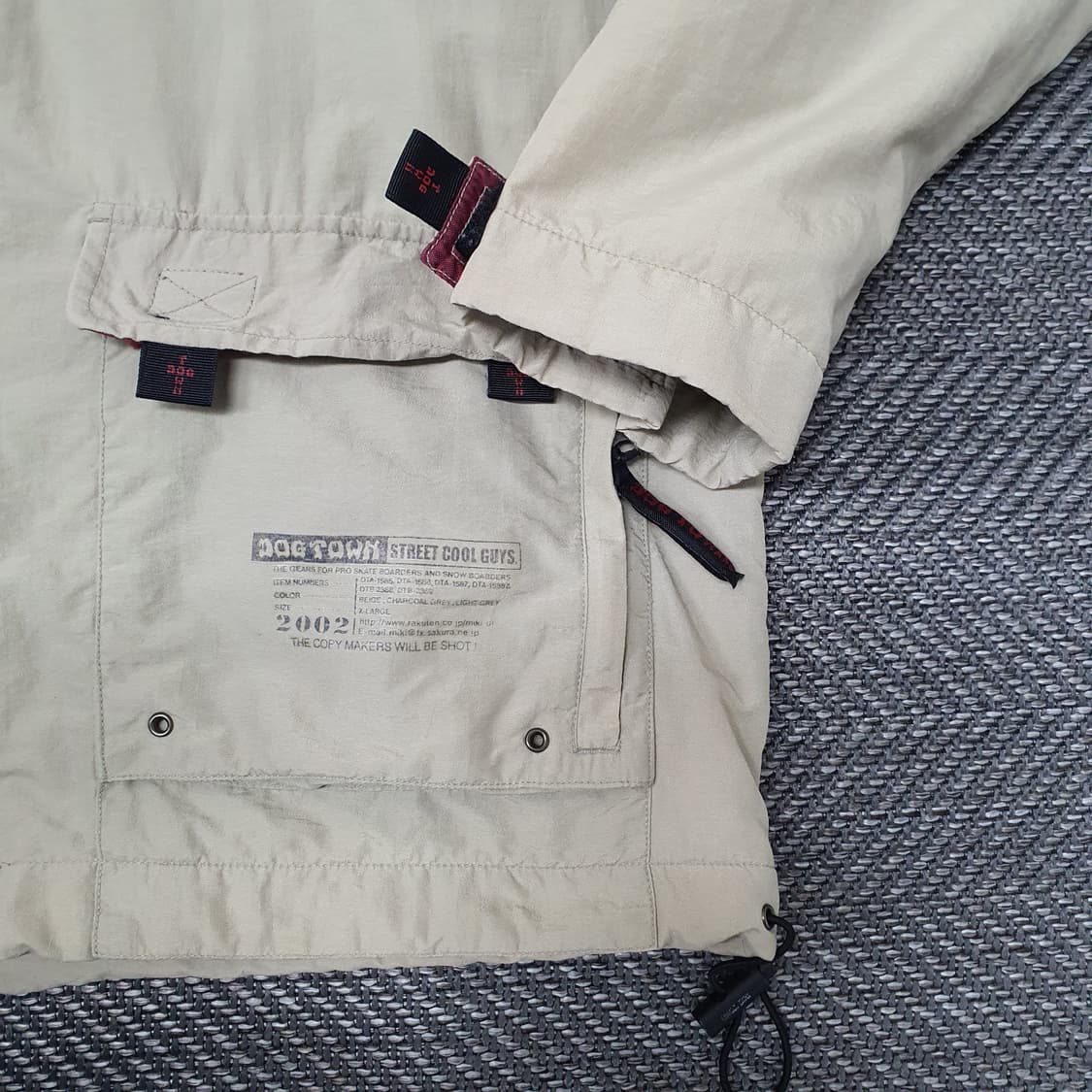 DOGTOWN 도그타운 기모 집업 점퍼 남자115 상품이미지4
