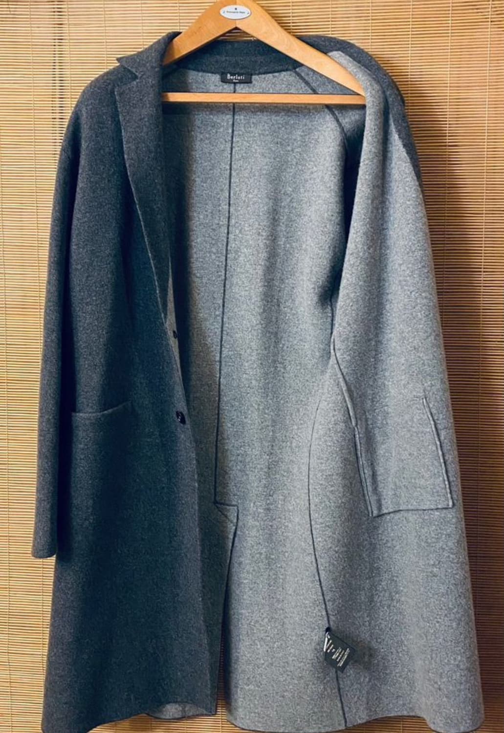 BERLUTI 벨루티 언스트릭처 오버코트(캐시미어/울)해외발송 상품이미지6