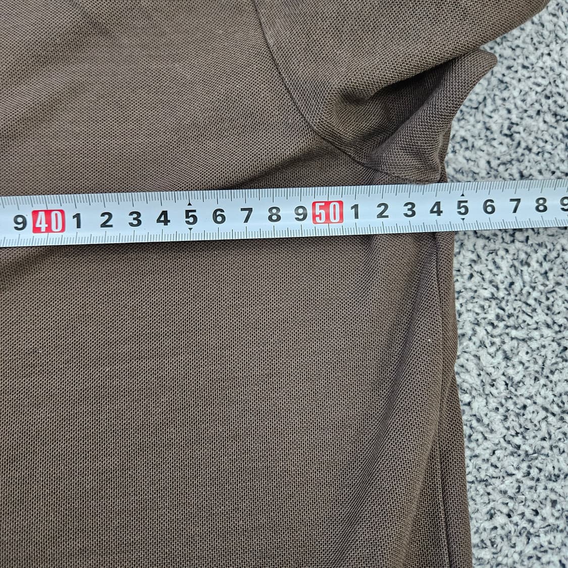 [100] 닥스 브라운 카라 긴팔 티셔츠 0102YH1 상품이미지7