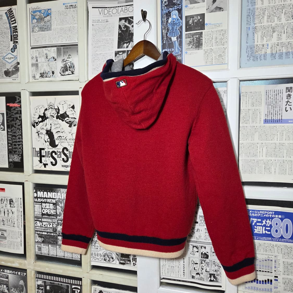 엠엘비 세인트 루이스 누빔 니트 후드집업 상품이미지5