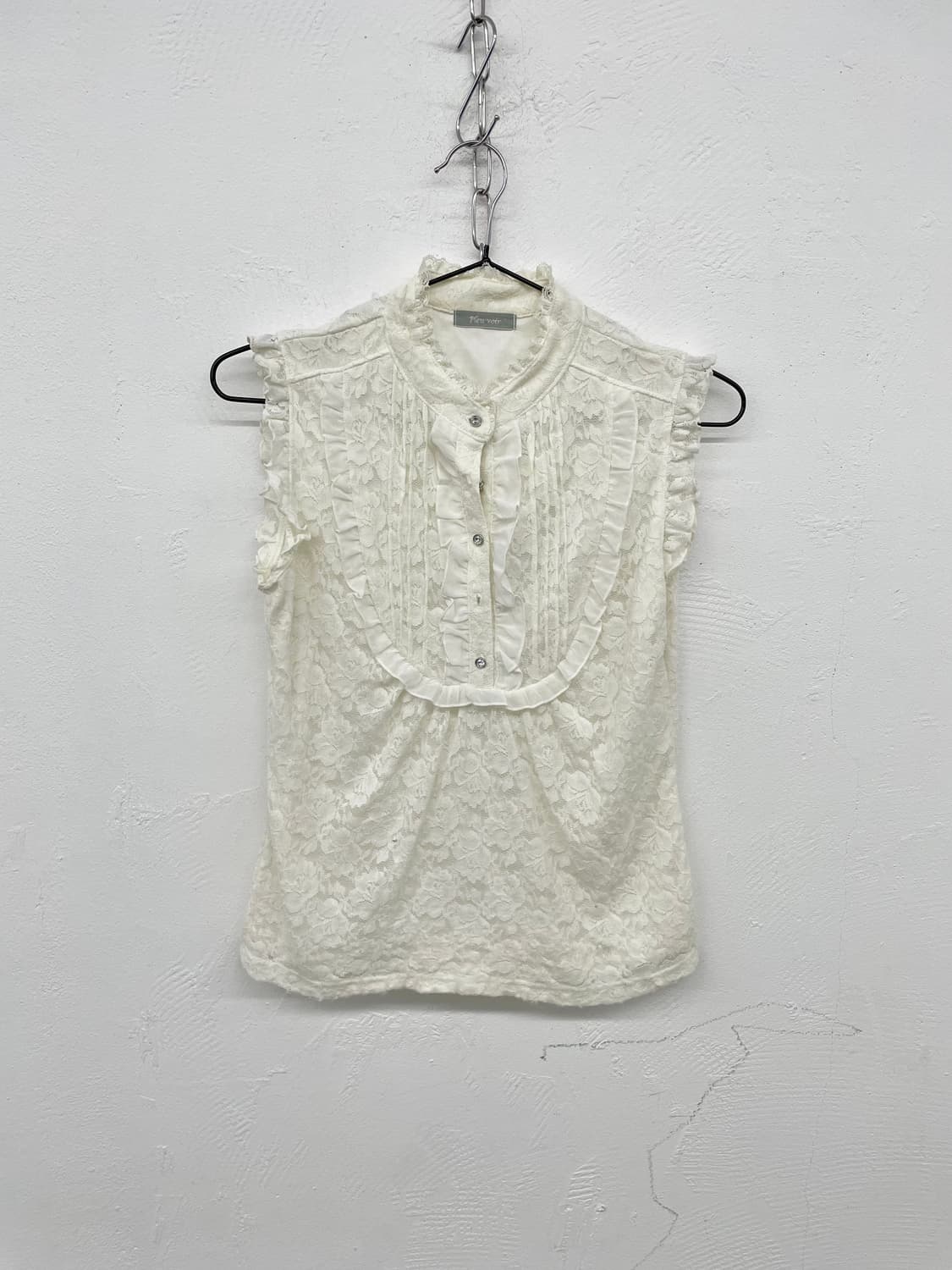 퓨어 갸루 레이스 버튼 탑 상품이미지5