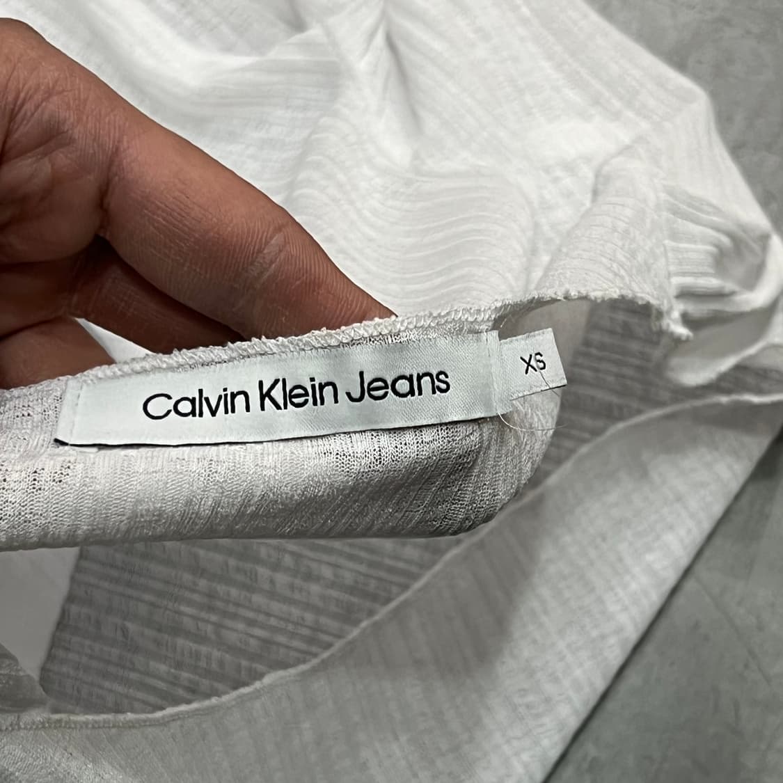  캘빈클라인 시스루 니트 y15604 상품이미지6