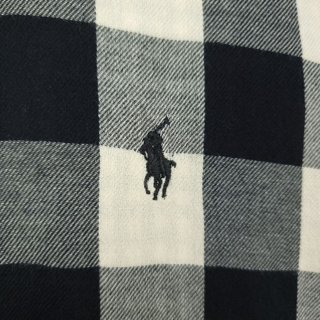 [폴로 랄프로렌] 포니 로고 자수 클래식핏 체크 셔츠 M18663 상품이미지6