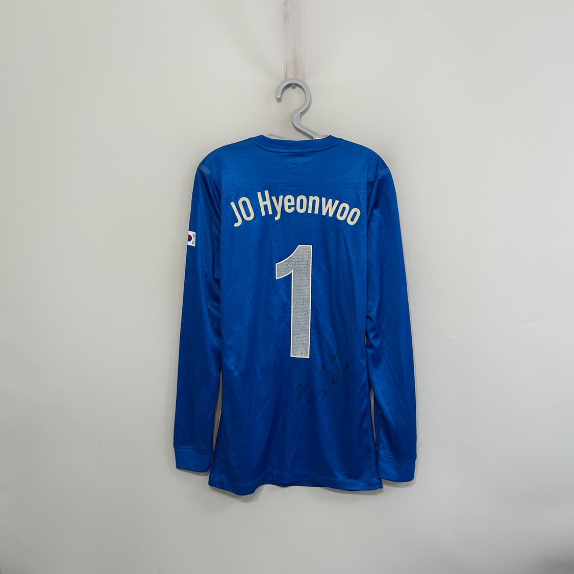 대한민국 국대 지급용 조현우 싸인 유니폼 상품이미지3