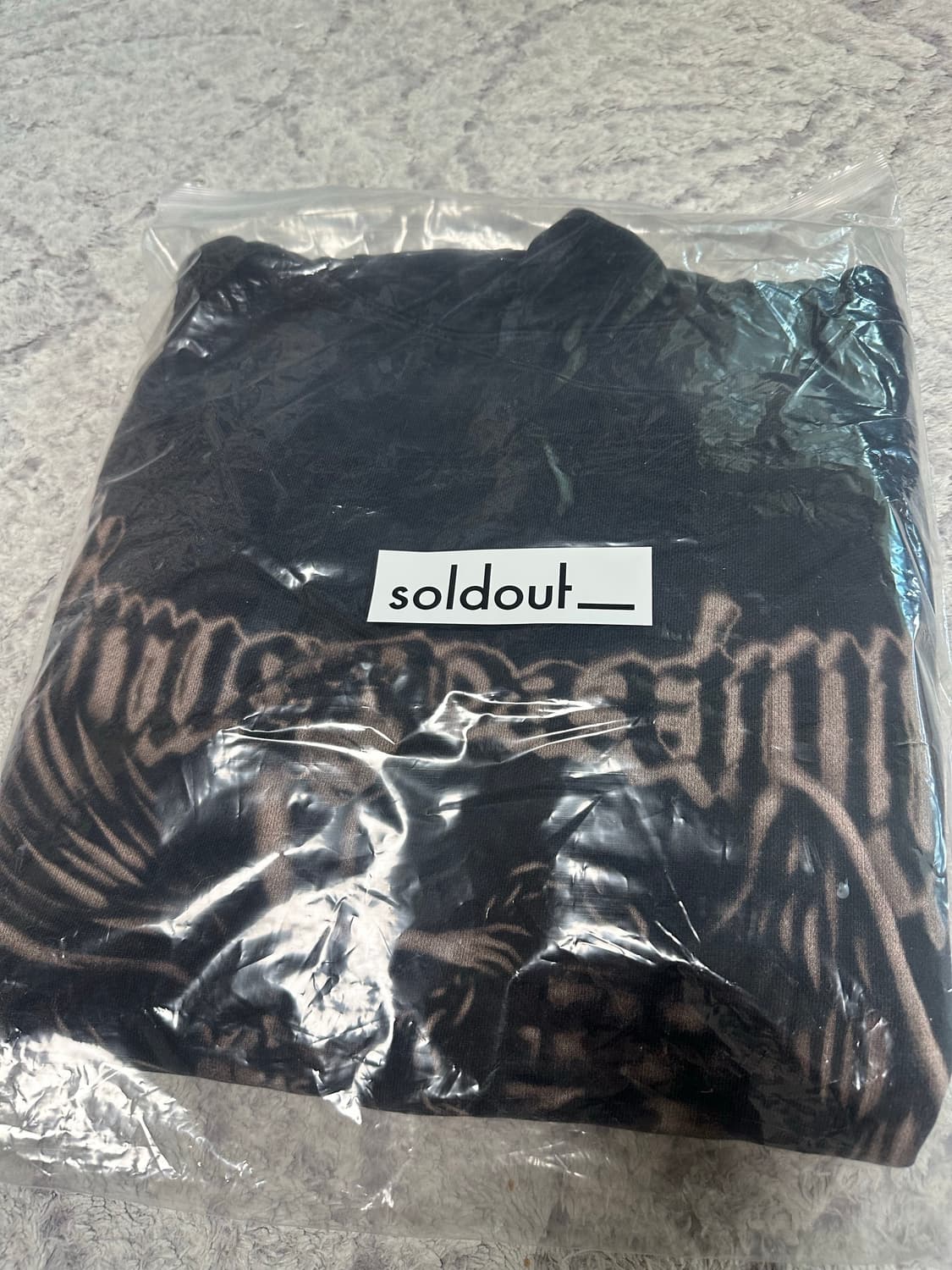 [XL] 스캇 내한 머천 후드 블랙 상품이미지3