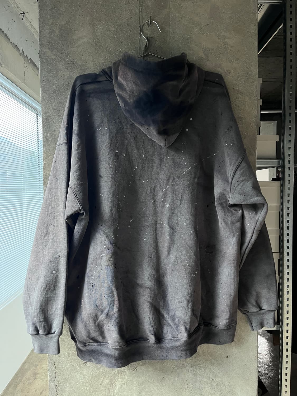 Hanes Zip-Up Hoodie (Custom Distressed) 상품이미지4