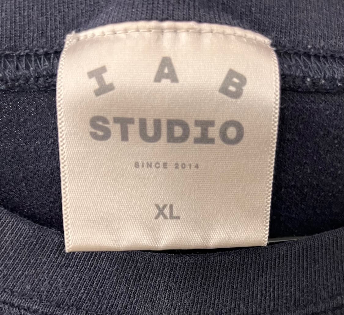 IAB STUDIO 오뚜기 마요 반팔 티셔츠 XL 네이비 상품이미지2