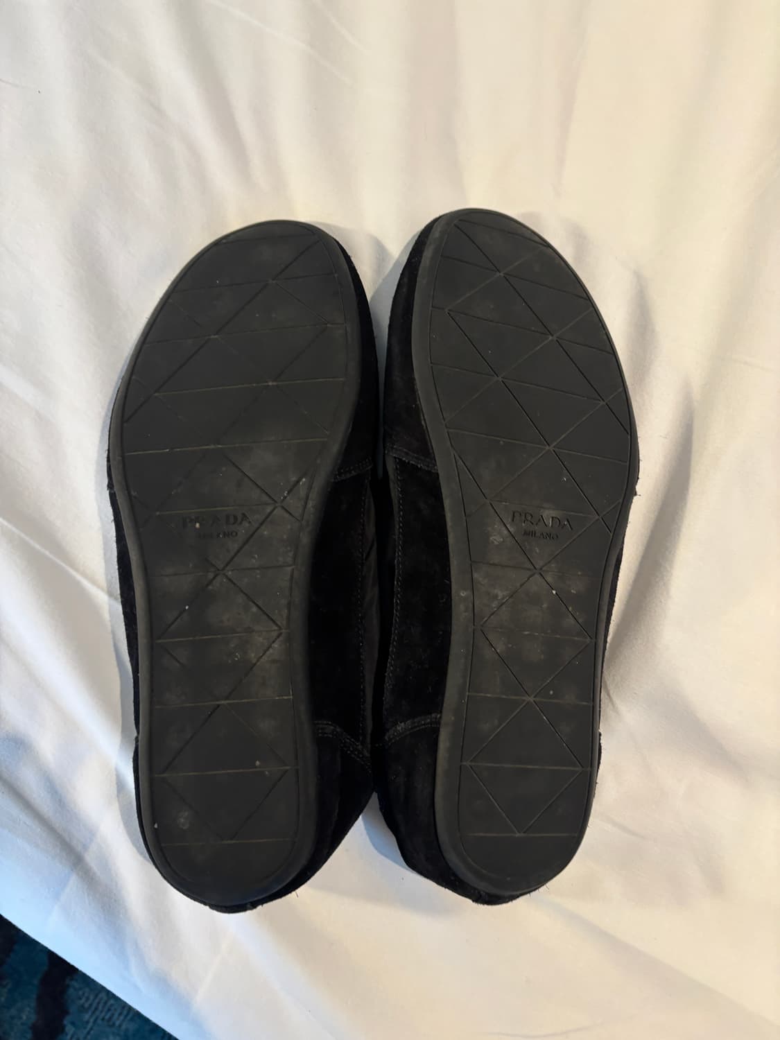 [9.5] 프라다 Prada 컬랩스 리나일론 엘라스틱 슈즈 팝니다 상품이미지6