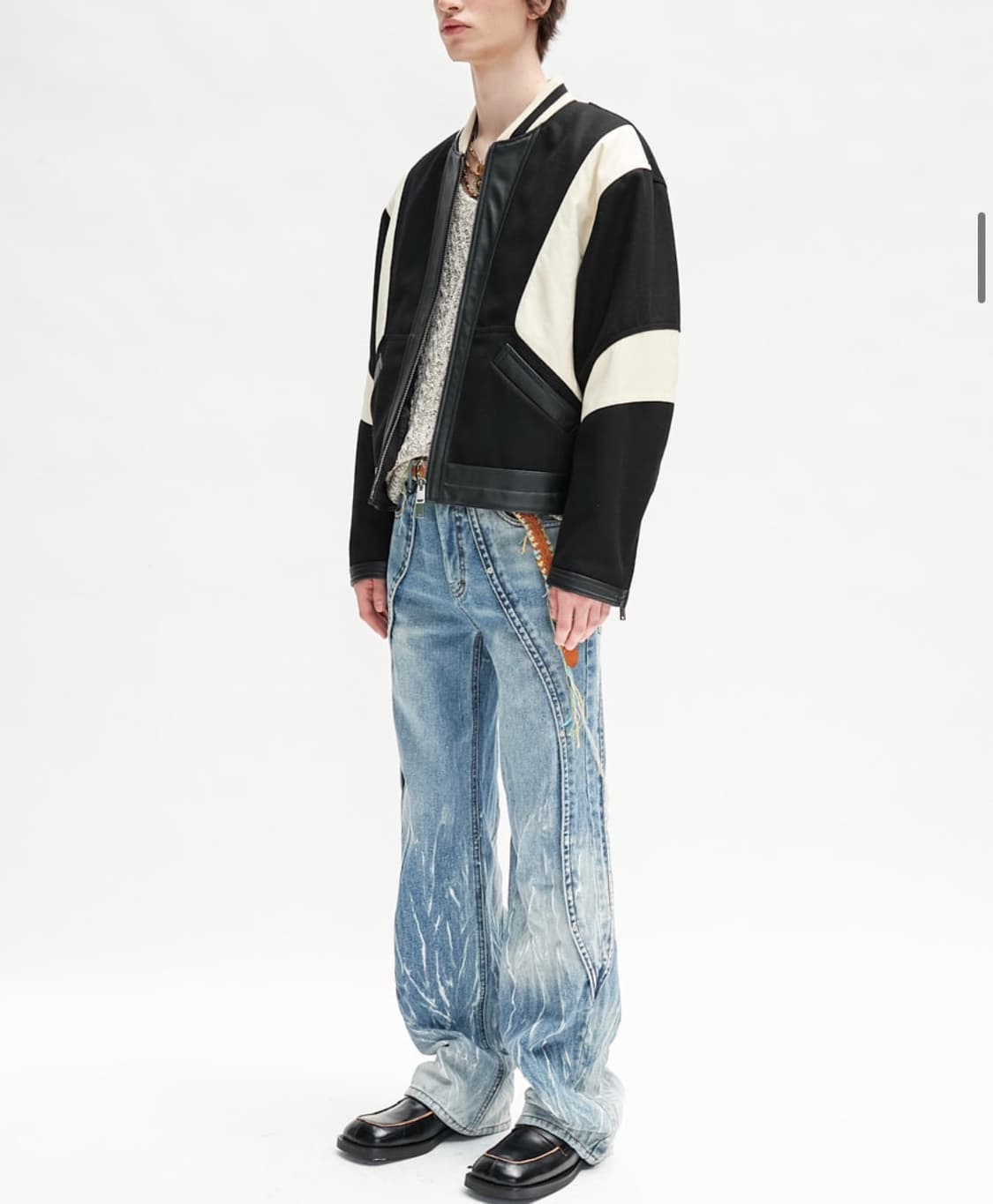 메튜 커브 진 apa499m(WASHED BLUE) 상품이미지2