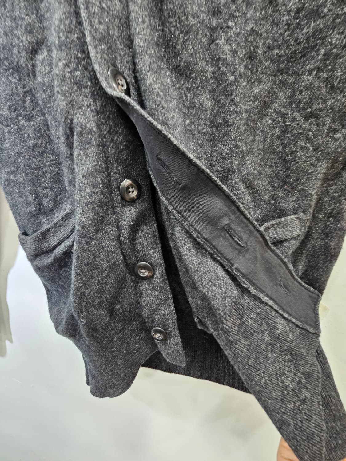 유니클로 UNIQLO 남녀공용 램스울 가디건 L 상품이미지7