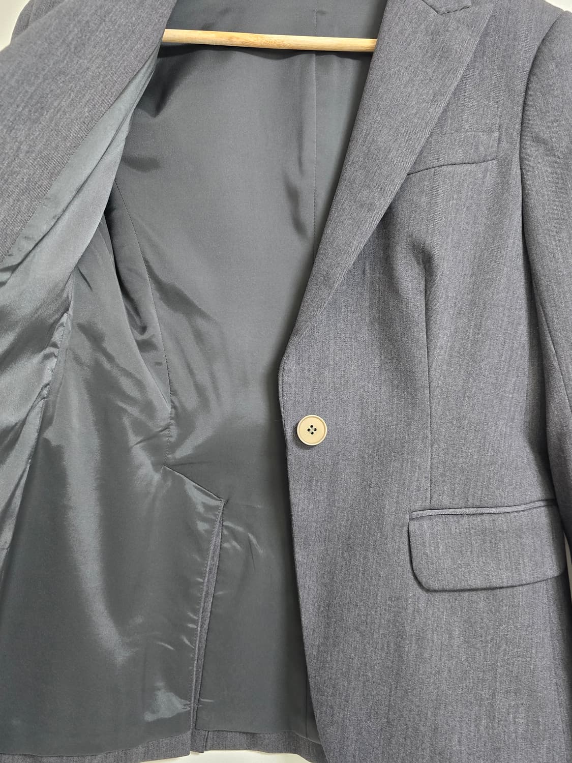 띠어리 theory 울 블레이저 그레이 자켓 2 상품이미지3