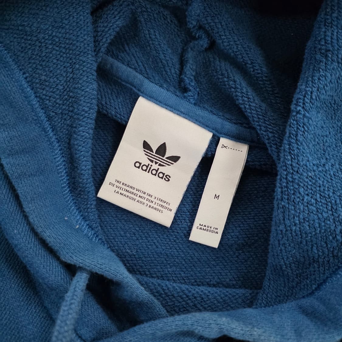 [M] 아디다스 트랙 소매로고 후드티 0202J 상품이미지2