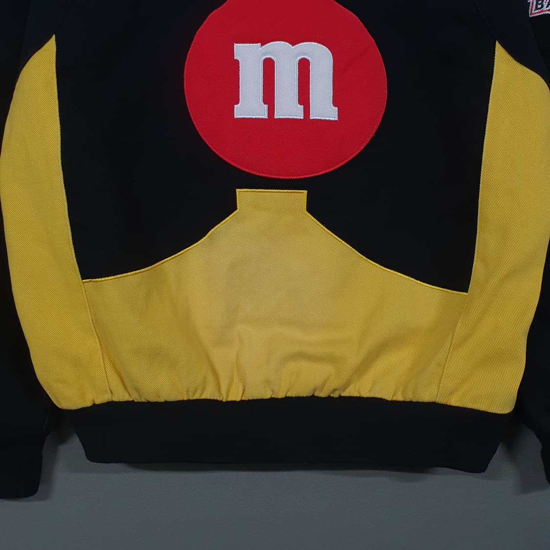 실측 L) 제프헤밀턴 나스카 m&m 도요타 몬스터 패치 코튼 레이싱 자켓 상품이미지10