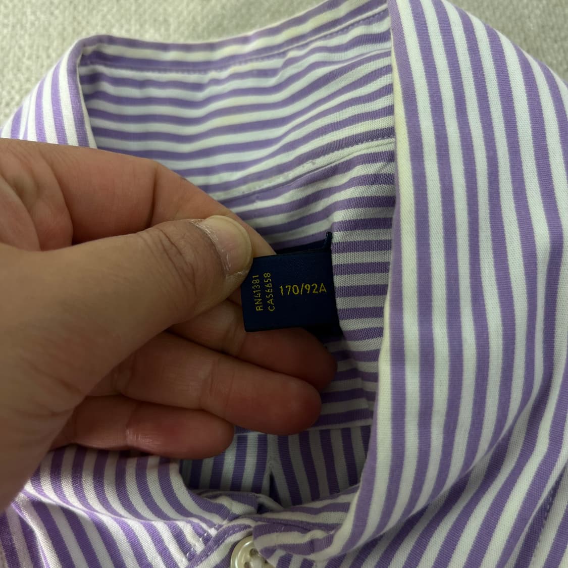 100 폴로랄프로렌 코튼 스트라이프 셔츠  상품이미지5