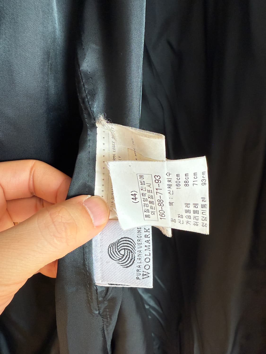 마리아니(MARIANI) 울 롱 코트(울마크, 모피 퍼 탈부착 가능) 상품이미지9