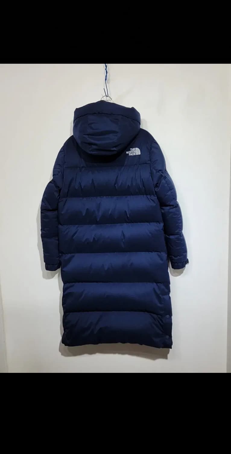 (M) 노스페이스 오리털 롱패딩 점퍼 네이비 후드 다운코트  상품이미지6
