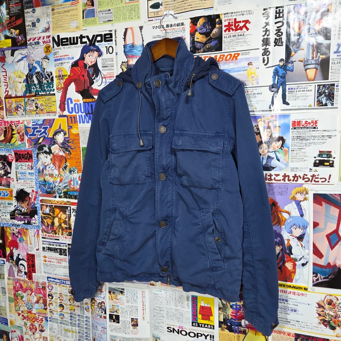 캘빈 클라인 블루 멀티포켓 필드자켓 상품이미지1