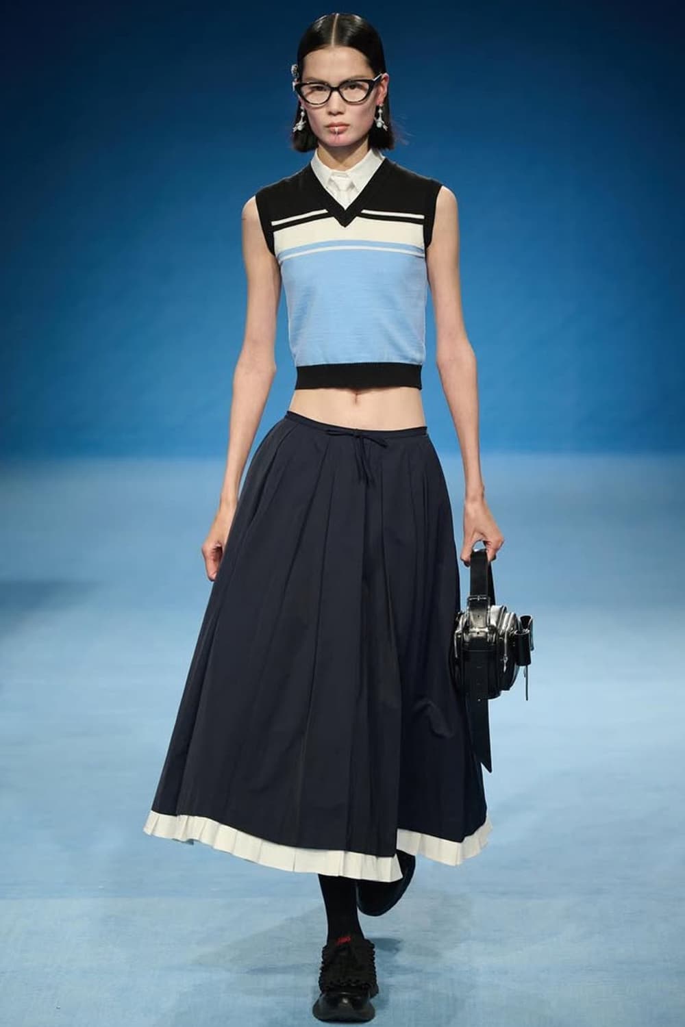 Shushutong 23AW 니트 베스트 상품이미지1